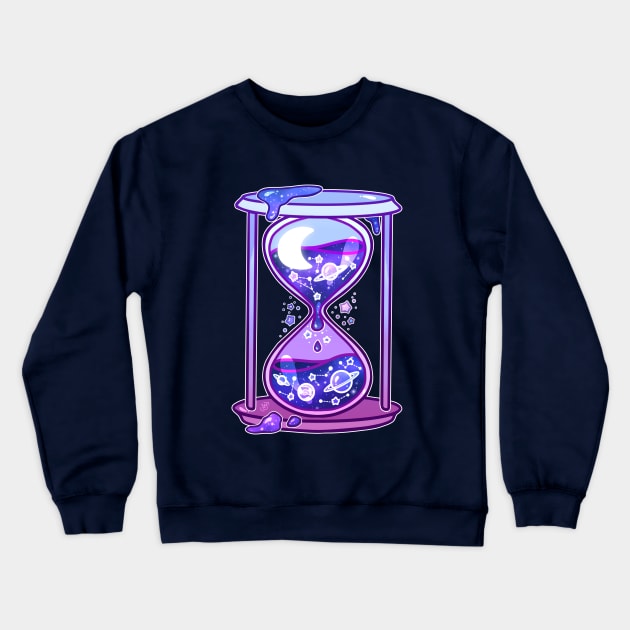 Celestial Hourglass Crewneck Sweatshirt by heysoleilart